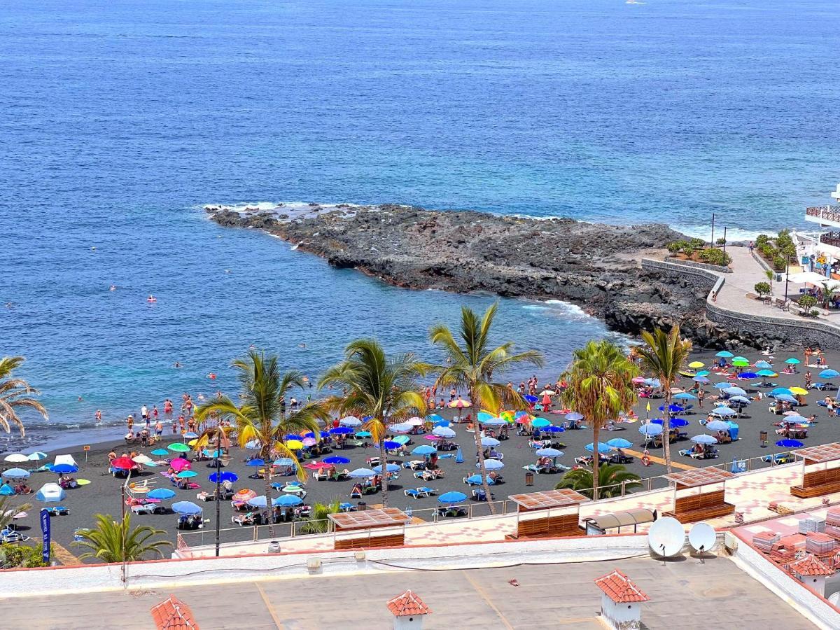 Апартаменти Arenas Negras 13, Alojamiento Con Vistas A La Playa Пуерто-де-Сантьяго Екстер'єр фото